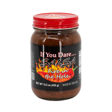 Fire In The Hole Spicy Salsa | Pack of 3 | 15.5 oz | If You Dare Foods